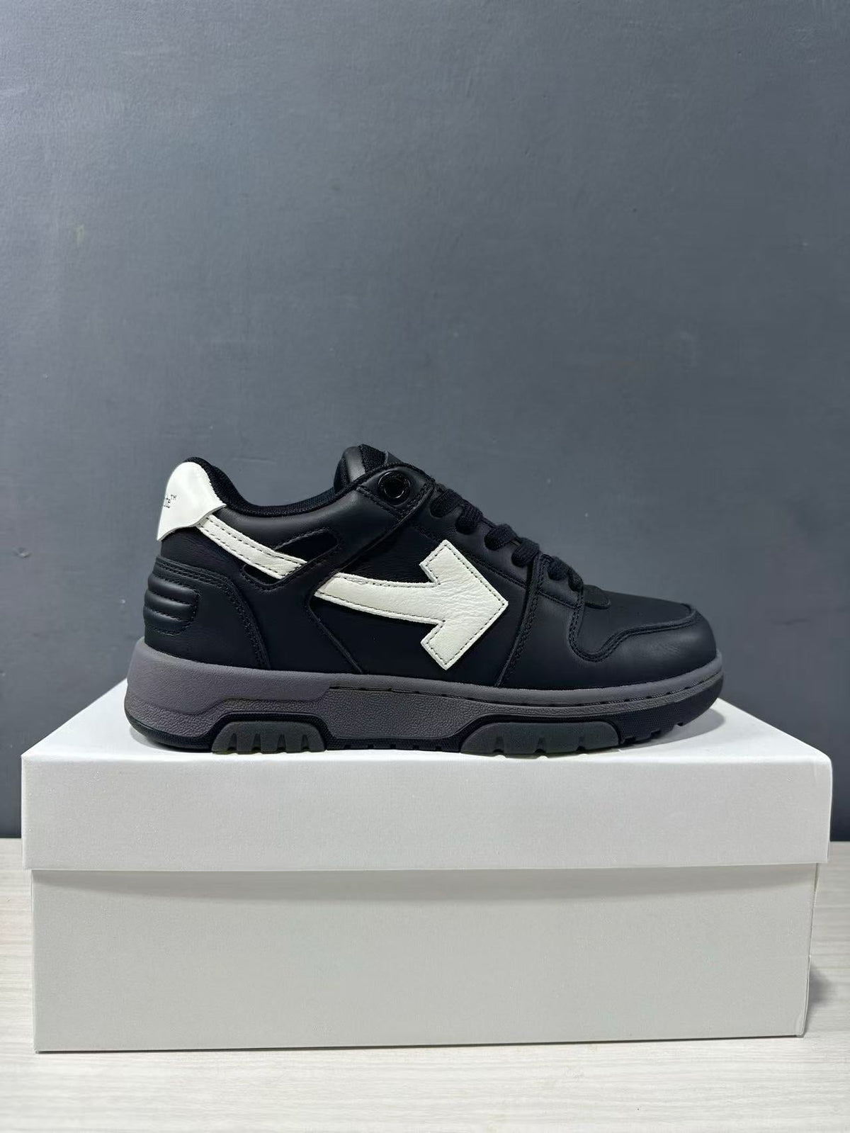 Off-White Out Of Office Low-Top Sneakers Black White