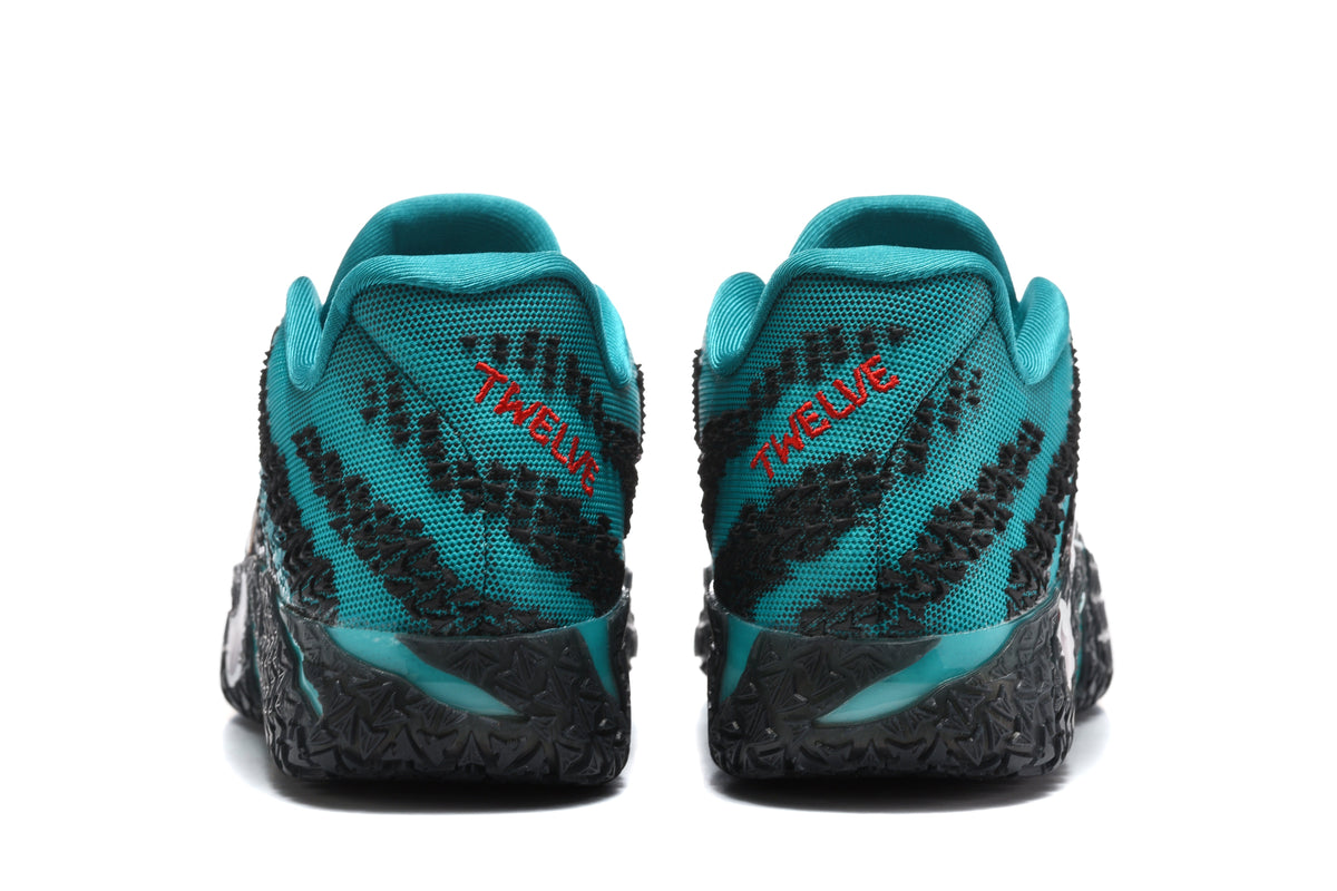 Nike HF2793-300 Basketball Sneakers Teal and Black