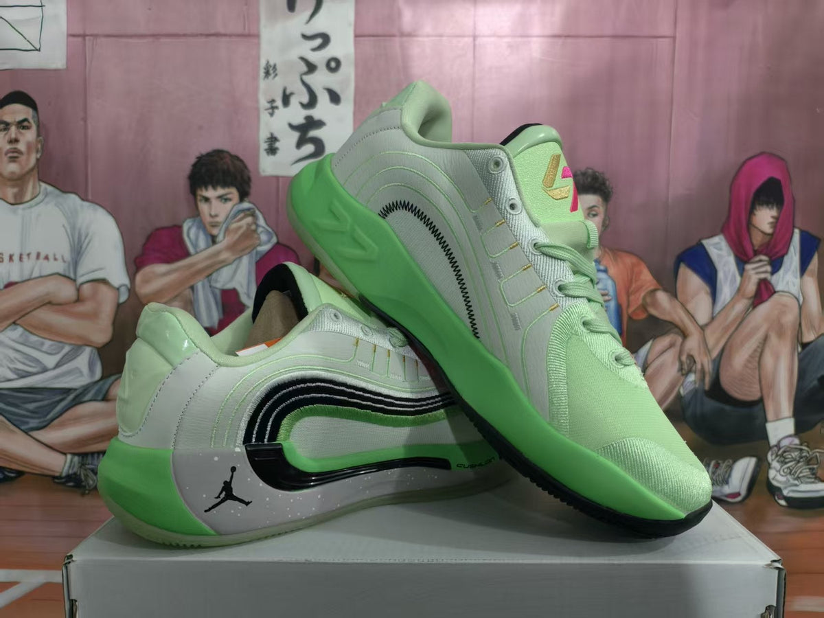 Jordan Mint Green Basketball Sneakers