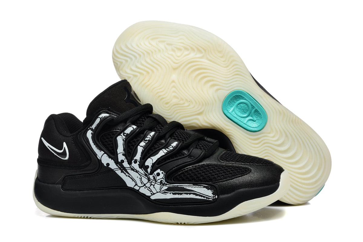 Nike KD 17 Basketball Shoes Black Skeleton Graphic