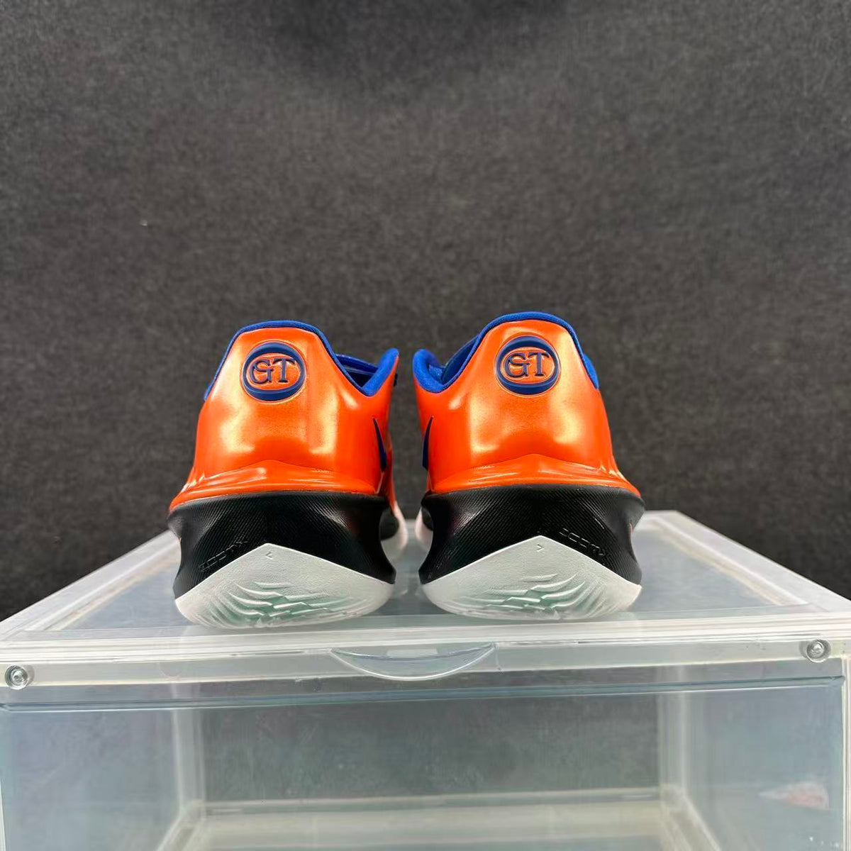 Nike GT Cut Basketball Shoes in Orange and Blue