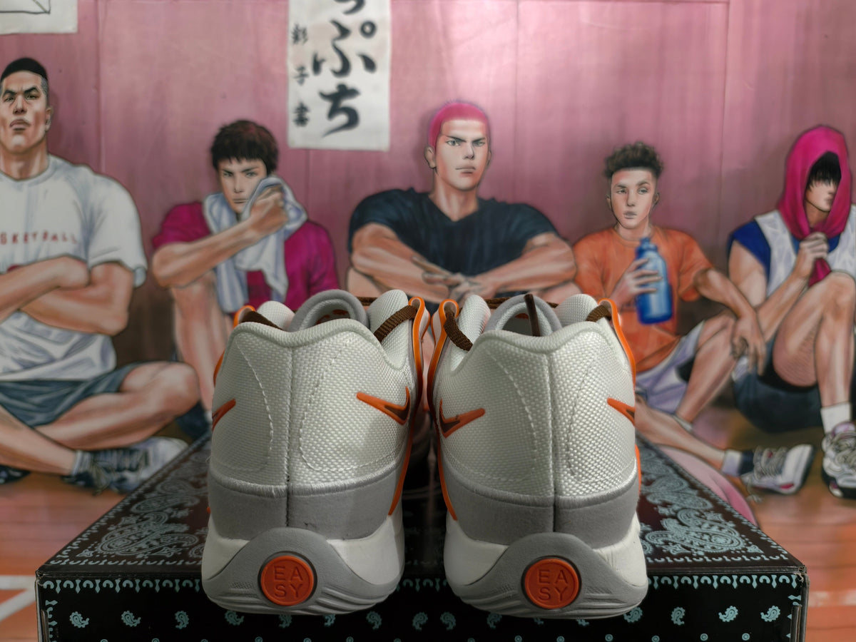 Nike White Grey Orange Sneakers