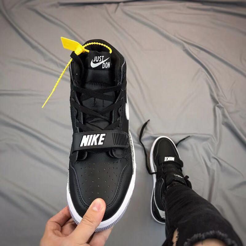 Nike Air Jordan Legacy 312 Black White High-Top Sneakers