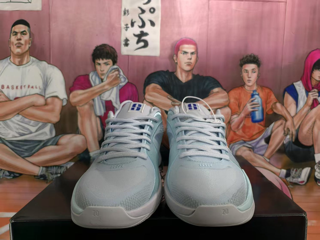 Nike Pale Blue Basketball Sneakers