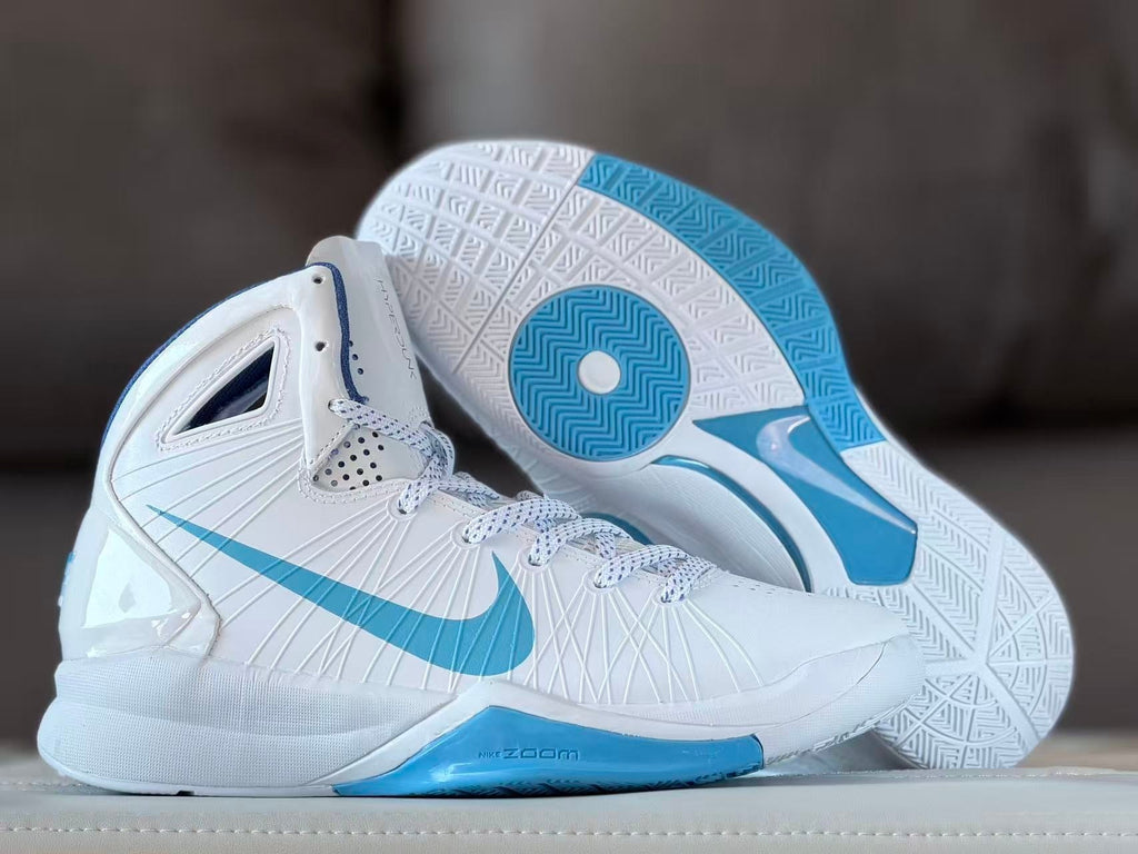 Nike Hyperdunk 2010 Basketball Sneakers White Carolina Blue