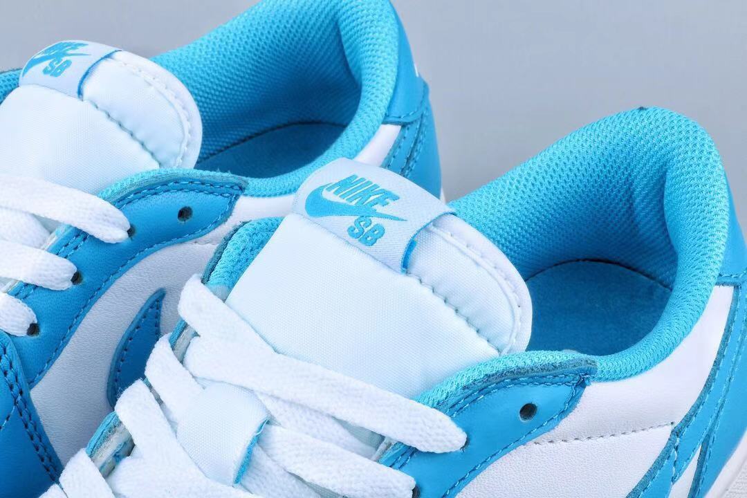 Jordan 1 Low SB North Carolina Blue White 401 Sneakers