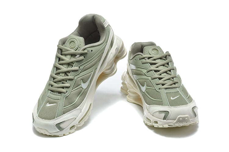 Nike Shox Ride 2 Sneakers in Sage Green and White