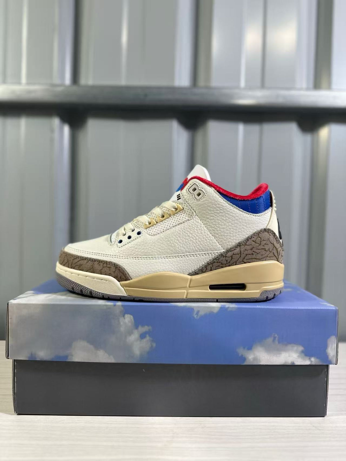 Jordan Air Jordan 3 Retro Seoul White Blue Red IB1482-100