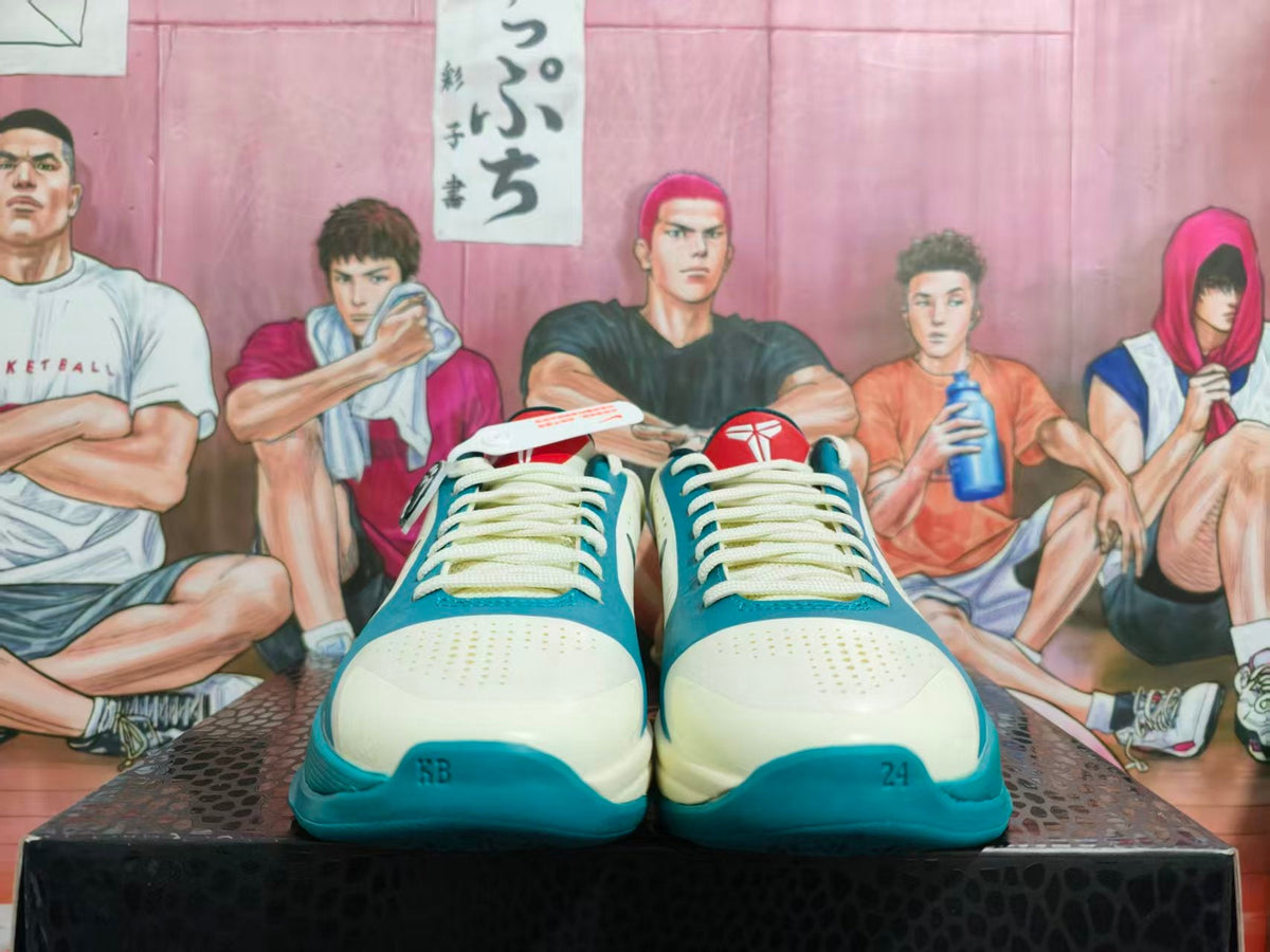 Nike Basketball Sneakers Coconut Milk Blue