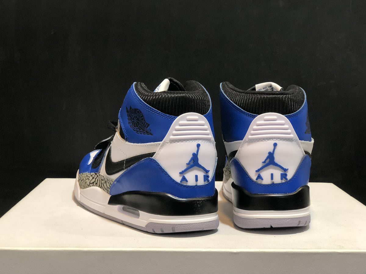 Don C x Air Jordan Legacy 312 White Blue AQ4160-104 Sneakers