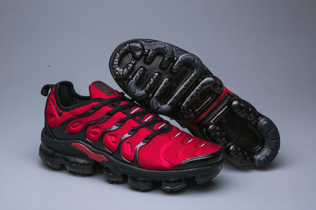 Nike Air Max Plus TN Red and Black Sneakers