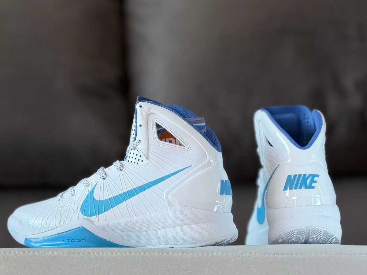 Nike Hyperdunk 2010 Basketball Sneakers White Carolina Blue