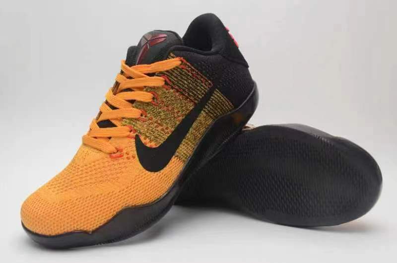 Nike Kobe 11 Bruce Lee Basketball Shoes Orange Black