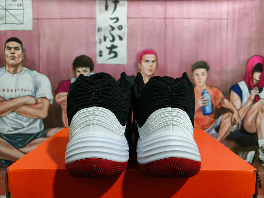 Nike Basketball Sneakers Black White Red