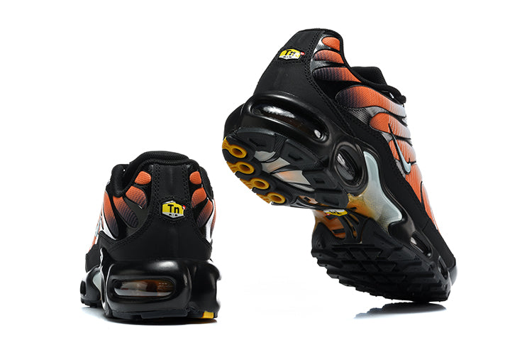 Nike Air Max Plus Sneakers Black White Orange