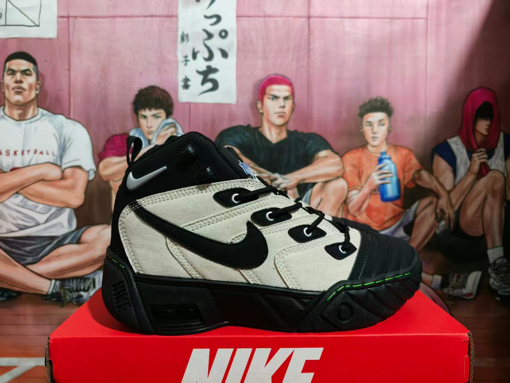 Nike Air Ndestrukt High-Top Sneakers Black Cream