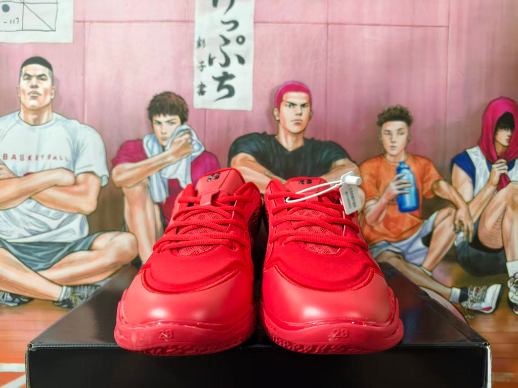 Nike Red Basketball Sneakers