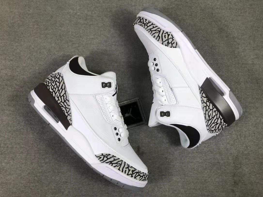 Jordan Air Jordan 3 Women's Sneakers White/Brown DH3434-110