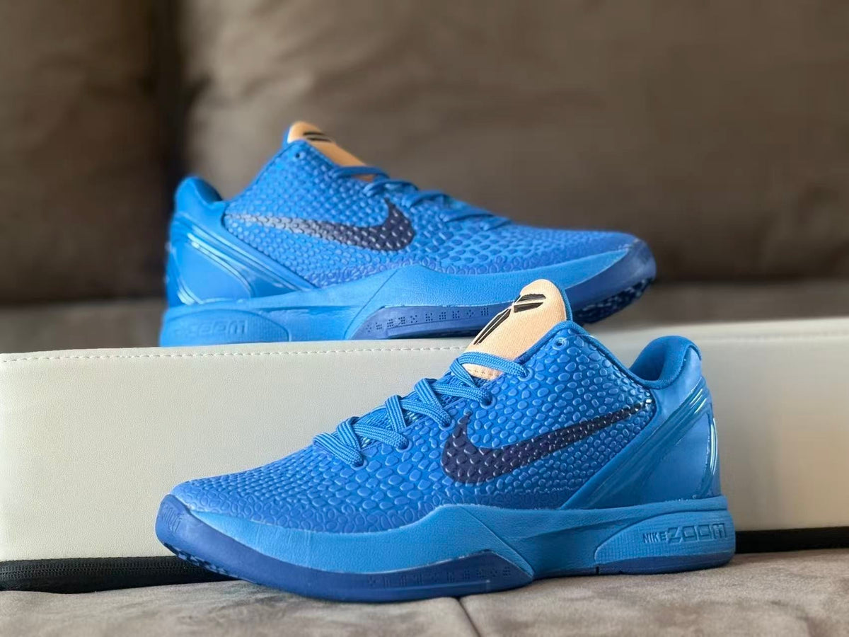 Nike Kobe 6 Basketball Shoes in Blue