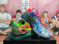 Mismatched Color Basketball Sneakers