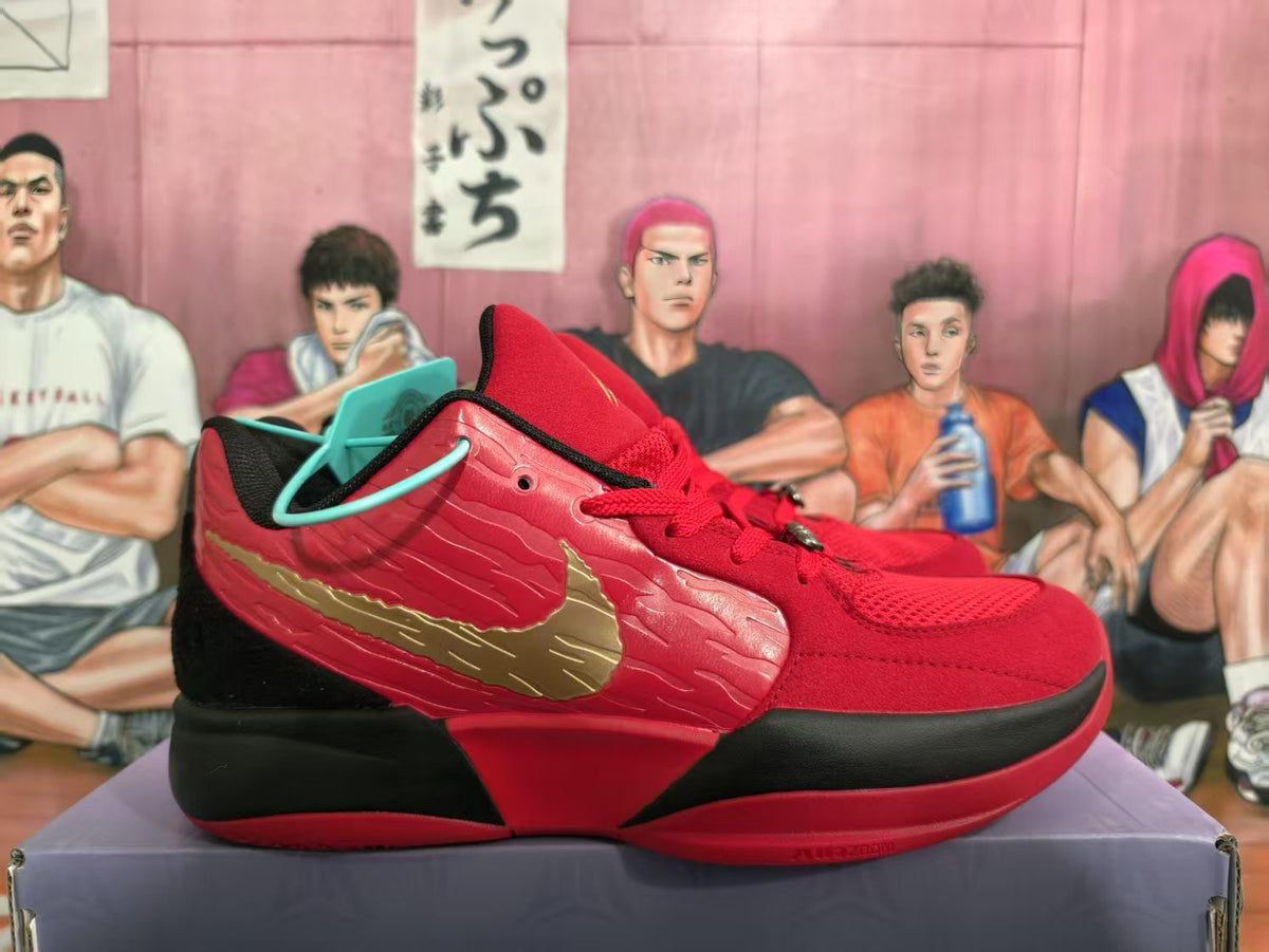 Nike Basketball Sneakers Red and Black