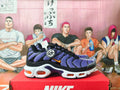 Nike Air Max Plus Black and Purple Sneakers