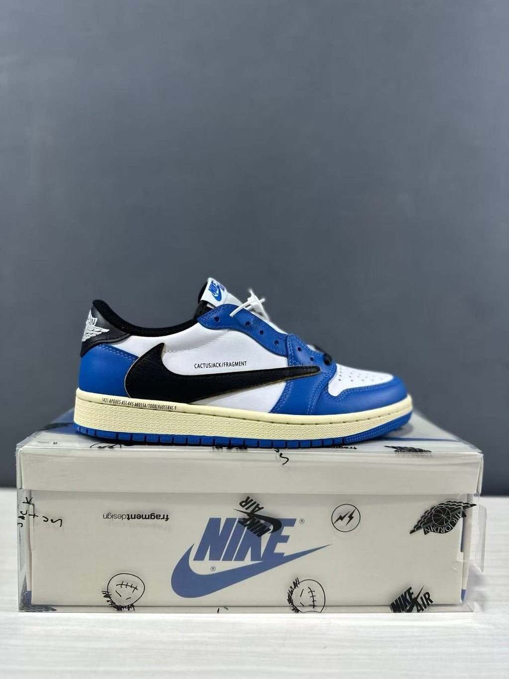 Jordan Air Jordan 1 Low Blue White DM7866-141 Sneakers