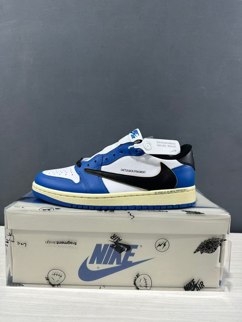 Jordan Air Jordan 1 Low Blue White DM7866-141 Sneakers