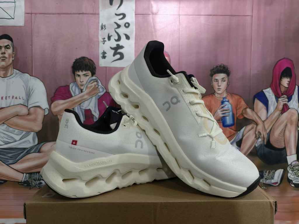 On Cloud Running Sneakers in Off-White