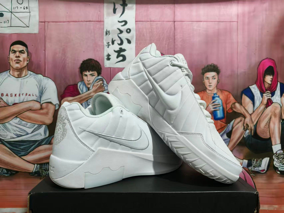Nike ReactX White Basketball Sneakers