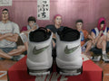 Nike Air More Uptempo Black White Sneakers
