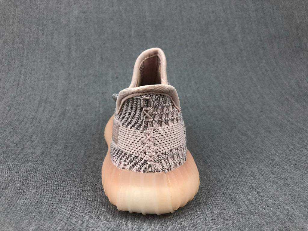 Yeezy 350 V2 Kids Sneakers Silver Pink