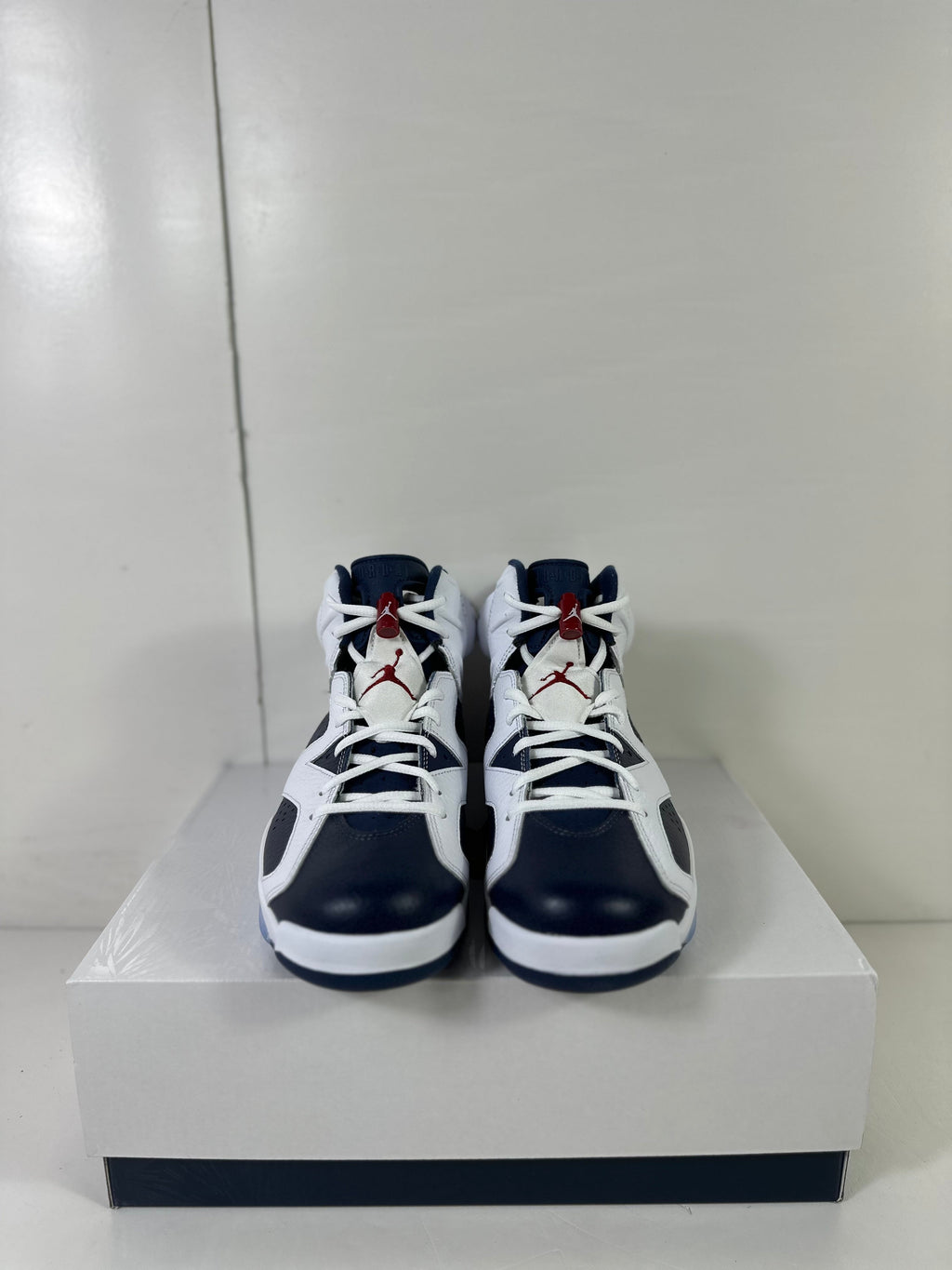 Jordan Air Jordan 6 Retro Olympic London Sneakers White Navy CT8529-164