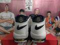 Nike Air More Uptempo Olympic Blue Basketball Sneakers