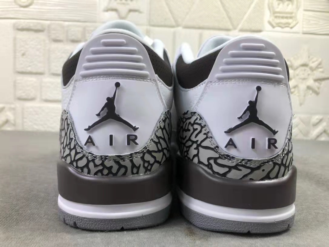 Jordan Air Jordan 3 Women's Sneakers White/Brown DH3434-110