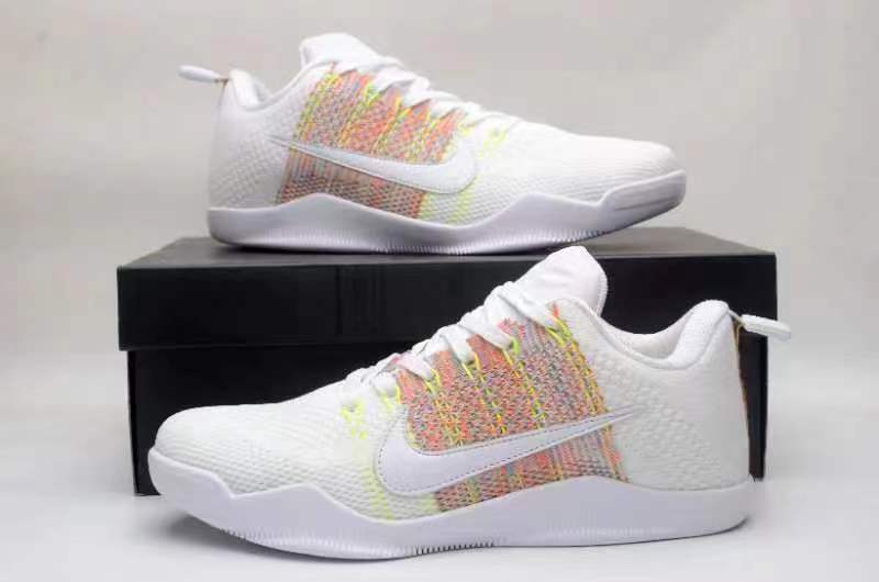 Nike K11 White Rainbow Low-Top Sneakers