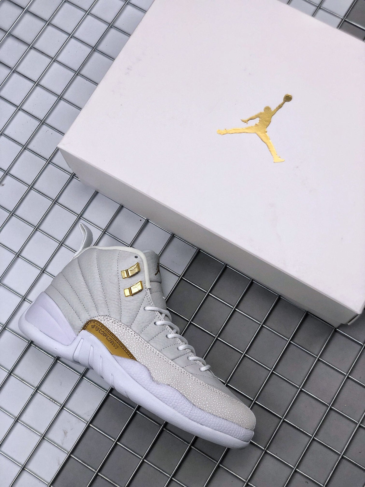 Jordan Air Jordan 12 OVO White Sneakers 873864-102