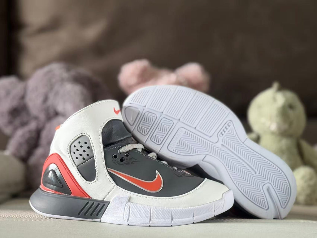 Nike Kobe 2K5 Kids' Sneakers Gray and Red