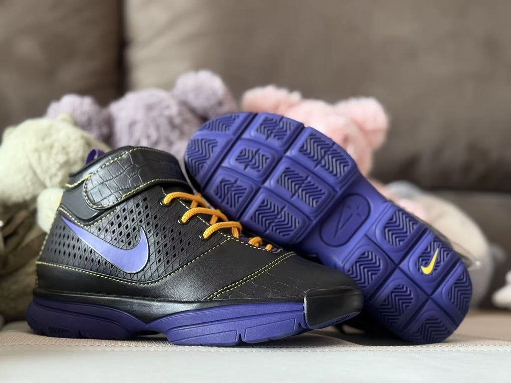 Nike Kobe 2 Kids Sneakers Hollywood Night Black Purple