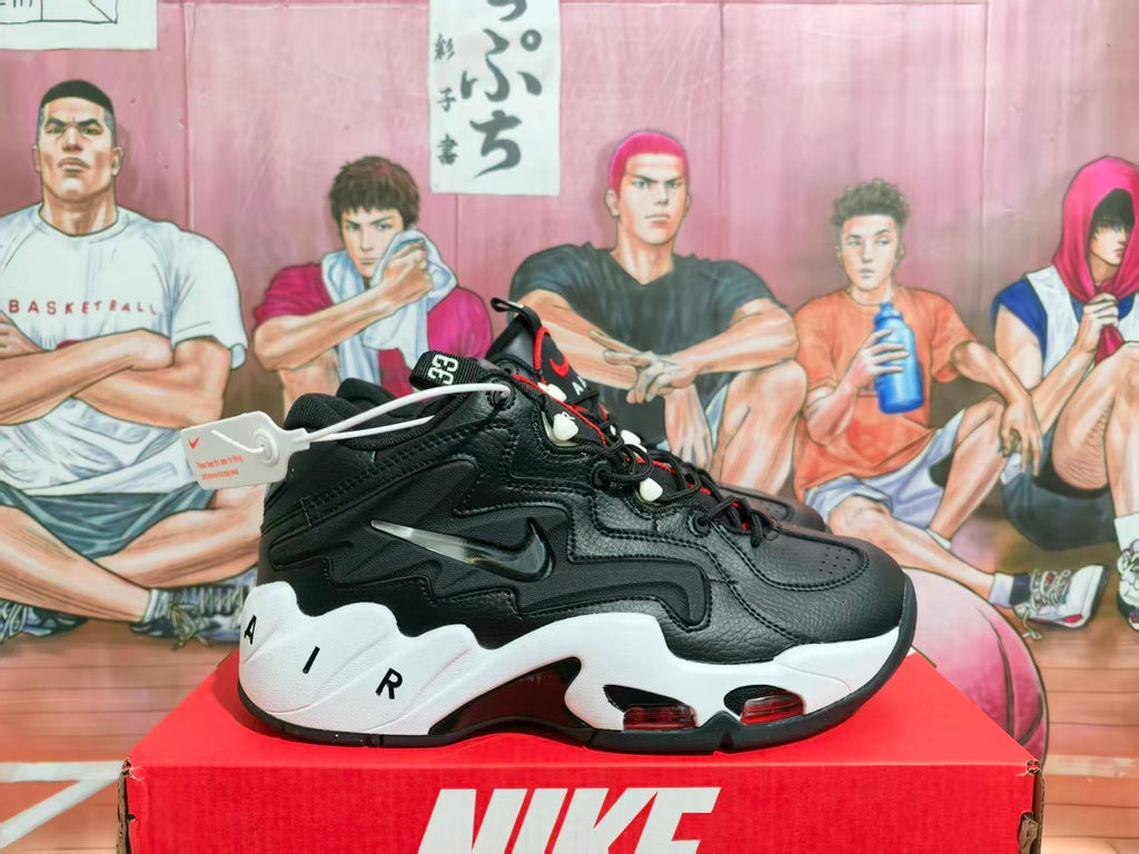 Nike Air Black Red White Sneakers