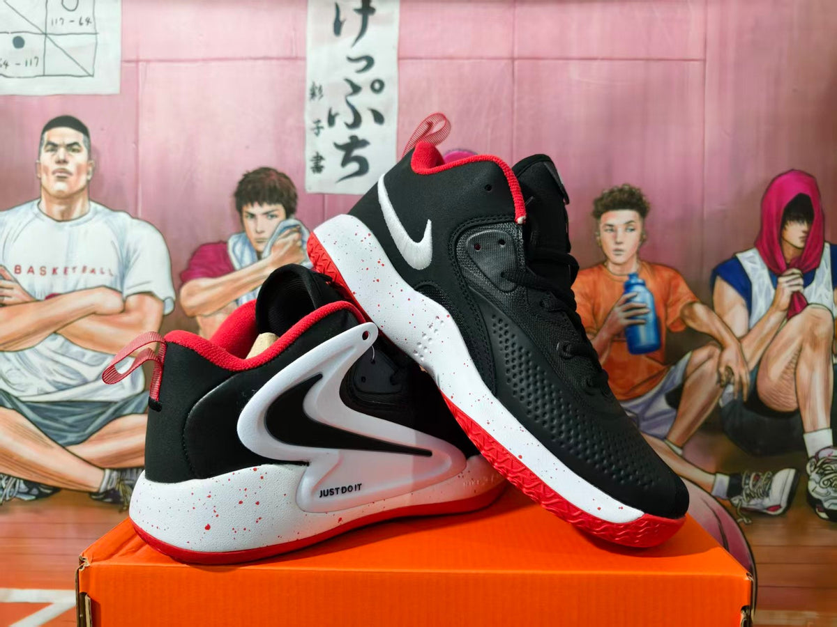 Nike Basketball Shoes Black Red
