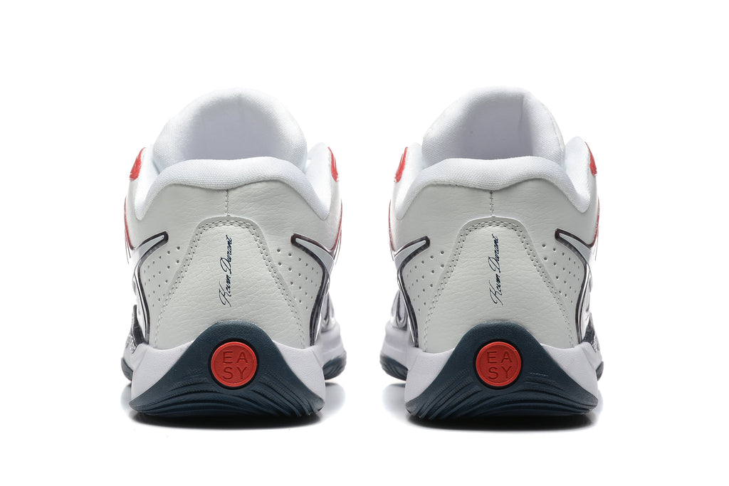 Nike KD Basketball Sneakers White Red Black 876-13