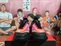 Under Armour Curry Basketball Sneakers Black Pink Orange