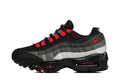 Nike Air Max 95 Black, Grey and Red Sneakers