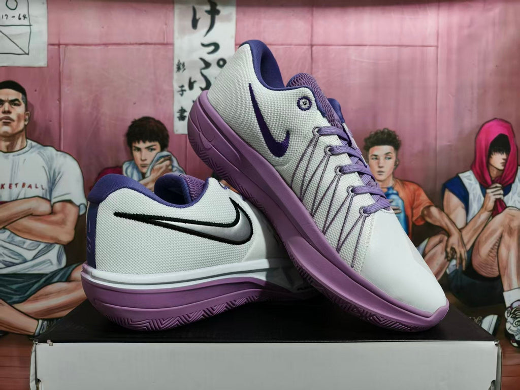 Nike Basketball Shoes White and Purple