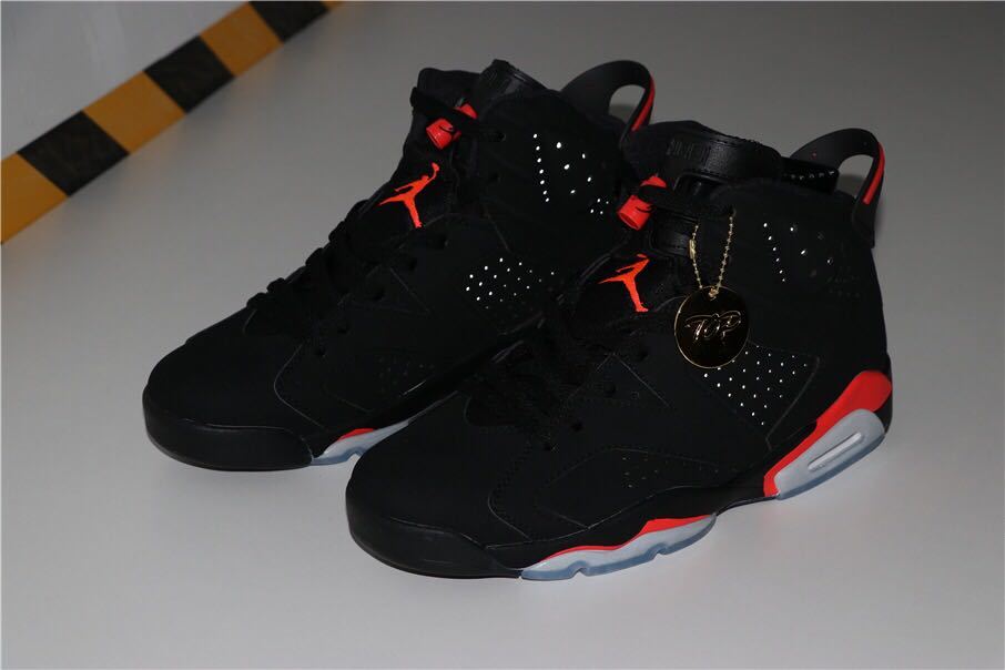 Jordan Air Jordan 6 Infrared Black Sneakers