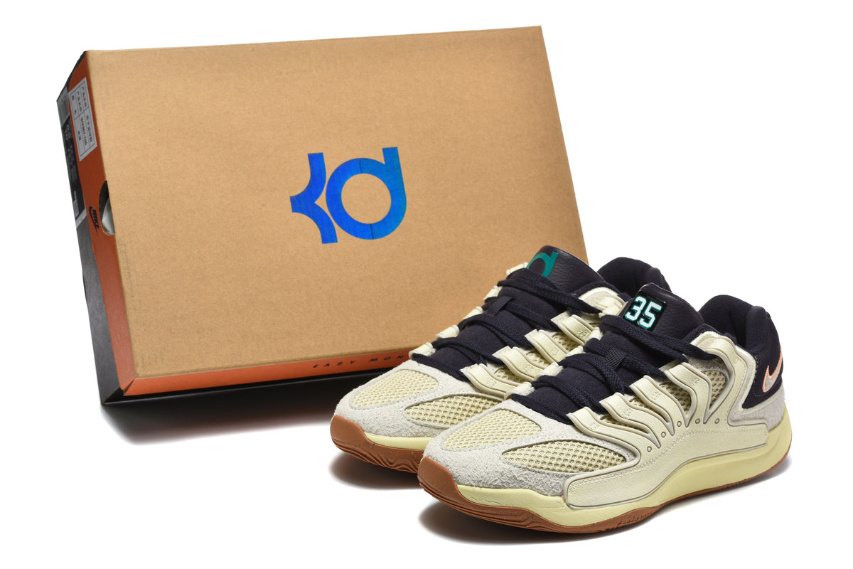 Nike KD Basketball Sneakers Beige Black IH2367-100