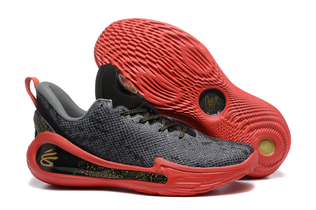 Curry Basketball Shoes Black Red 901-14