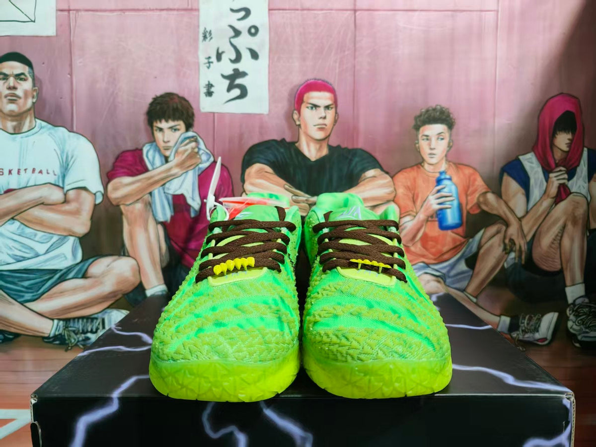 Nike Halloween Basketball Sneakers Neon Green