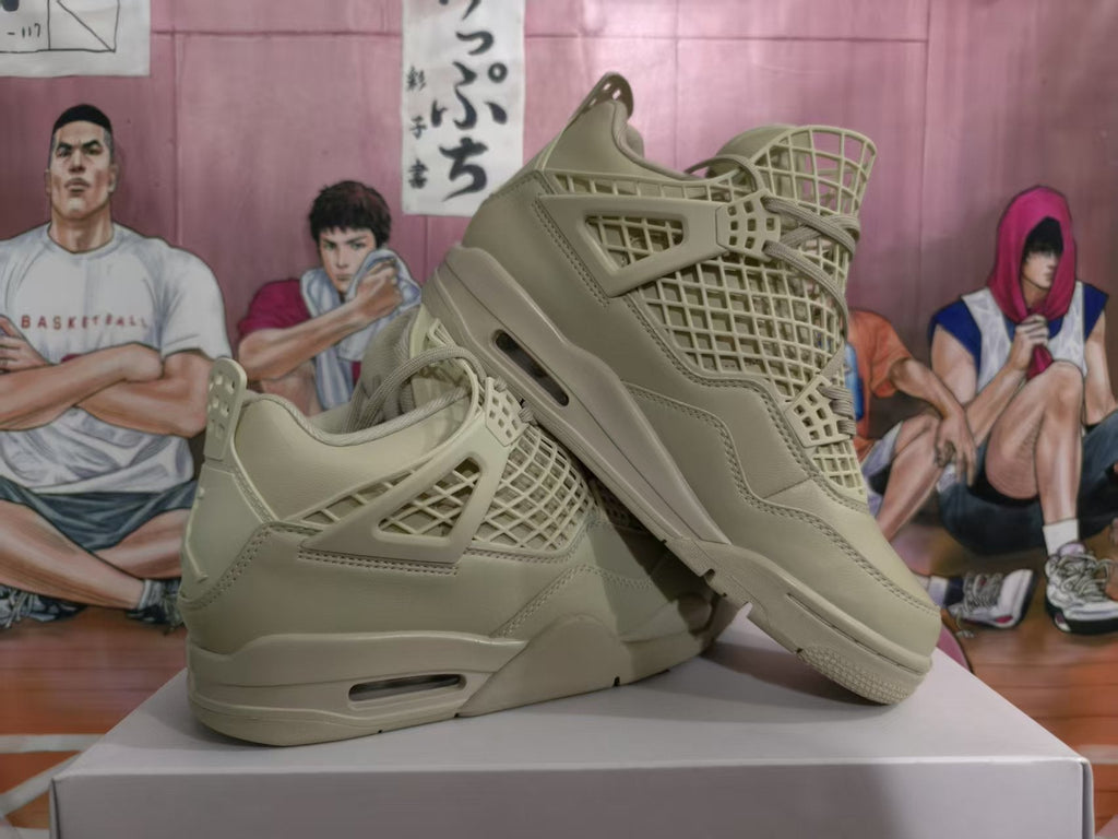 Jordan 4 Sneakers Warm Yellow